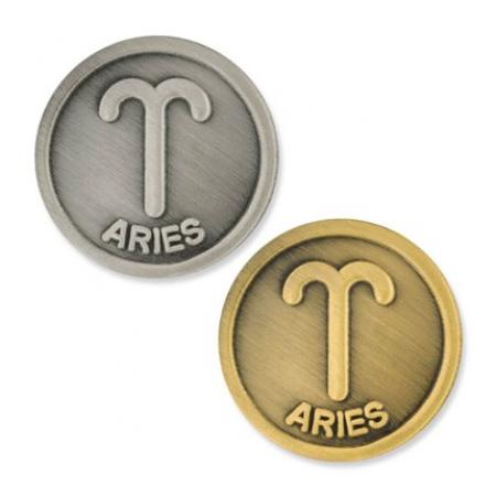 Aries Zodiac Pin 