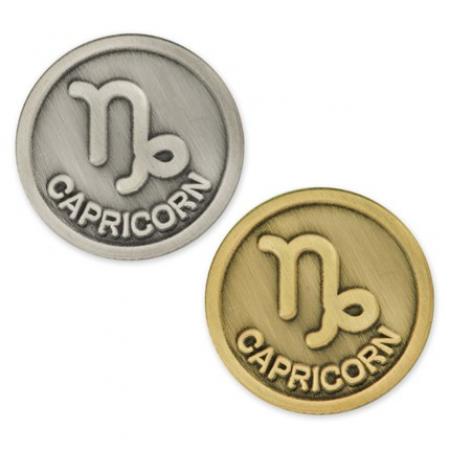 Capricorn Zodiac Pin
