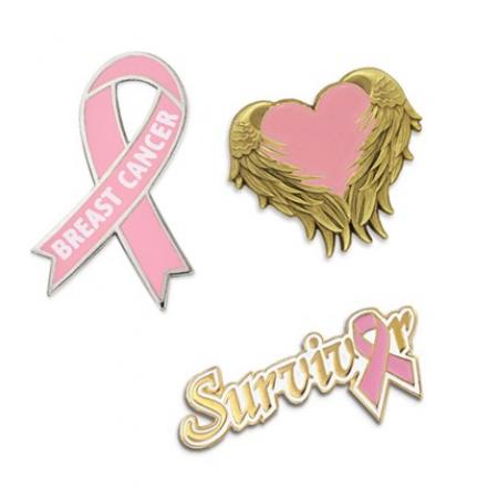 Breast Cancer Survivor 3-Pin Set 