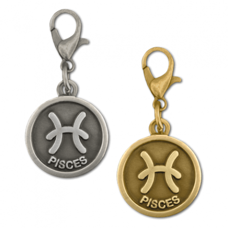 Pisces Zodiac Charm 