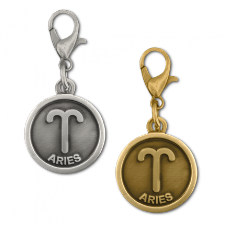 Aries Zodiac Charm 