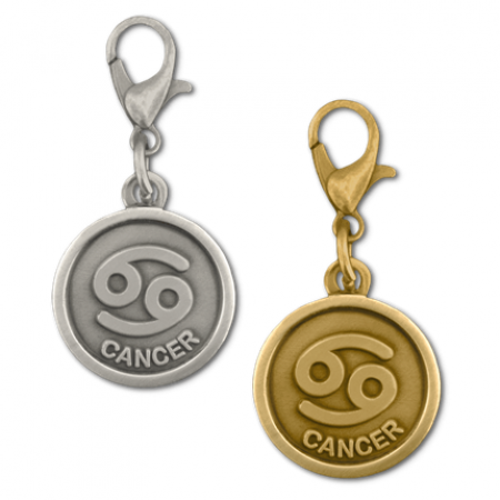 Cancer Zodiac Charm 