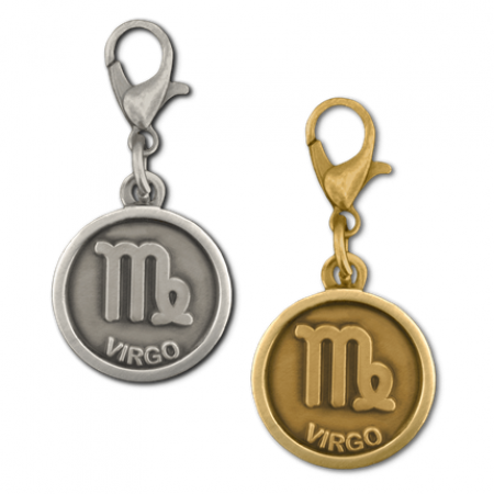 Virgo Zodiac Charm
