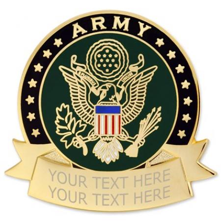Army Pin - Engravable