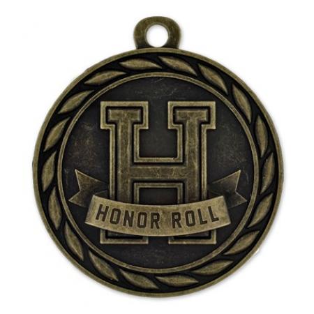 Honor Roll Medal - Engravable