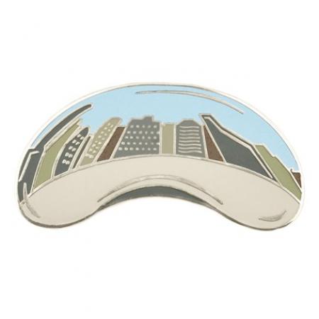 Chicago Bean Pin 