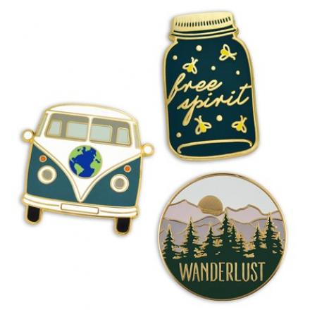 Wanderlust 3-Pin Set