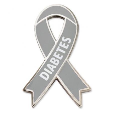 Awareness Ribbon Pin - Diabetes 