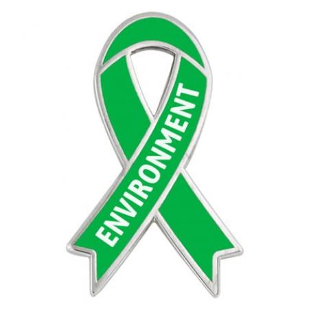 Awareness Ribbon Pin - Environment