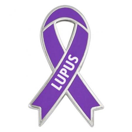 Awareness Ribbon Pin - Lupus 