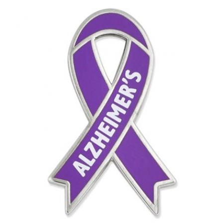 Awareness Ribbon Pin - Alzheimer's 