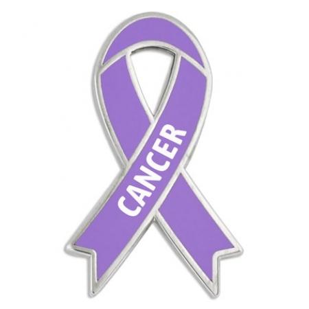 Awareness Ribbon Pin - Cancer 
