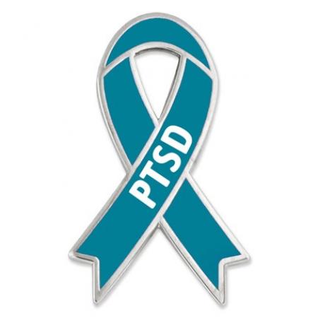 Awareness Ribbon Pin -PTSD