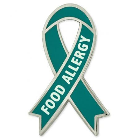 Awareness Ribbon Pin - Food Allergy