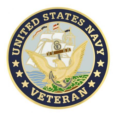 Navy Veteran Coin - Engravable