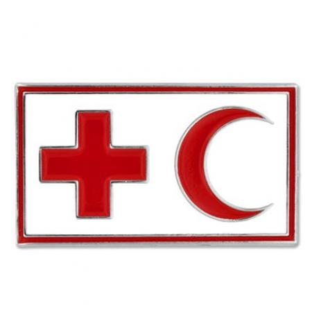 Red Cross and Red Crescent Pin