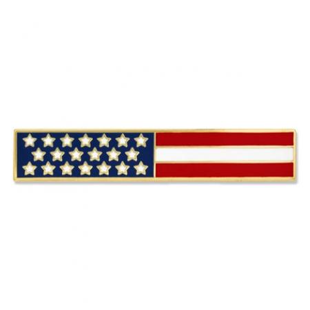 American Flag Bar Pin 