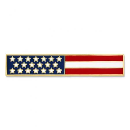 American Flag Bar Pin