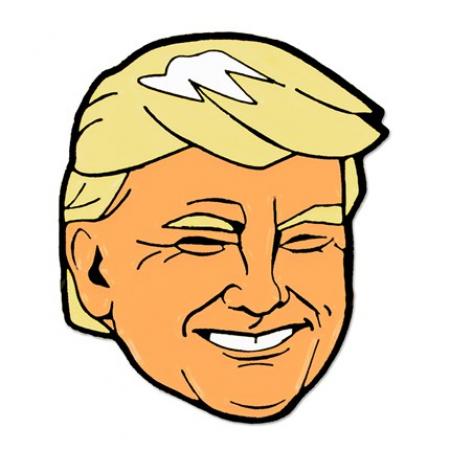 Trump Face Pin 