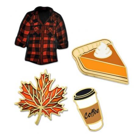 Fall Vibes 4-Pin Set