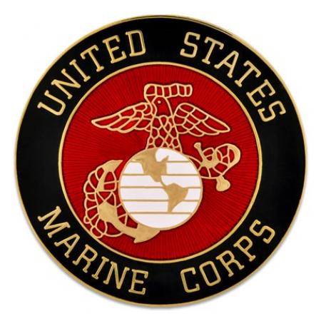 Large U.S. Marine Corps Pin