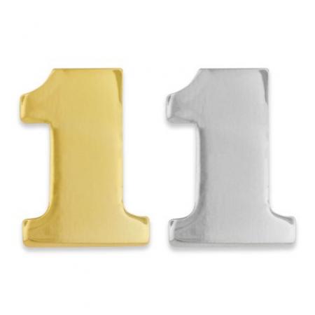 Number 1 Pin