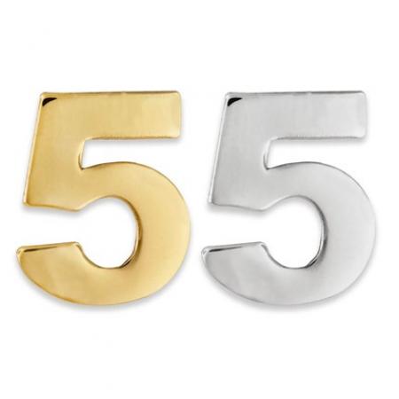 Number 5 Pin