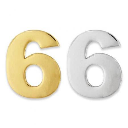 Number 6 Pin