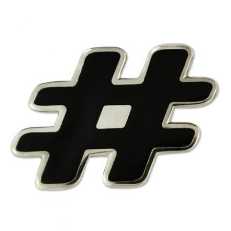 Hashtag # Pin