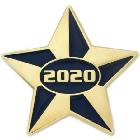 2020 Blue and Gold Star Pin 