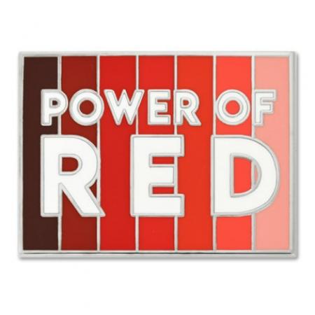 Power Of Red Pin