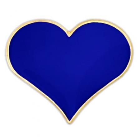 Blue Heart Lapel Pin 