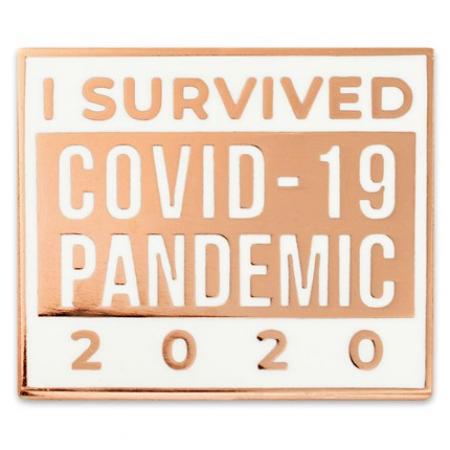 I survived Covid-19 Lapel Pin 