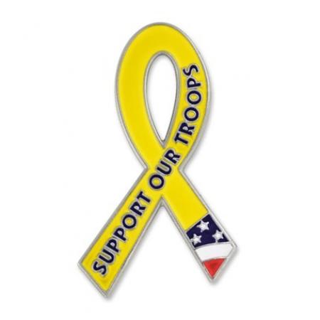 Awareness Pin - Support Our Troops