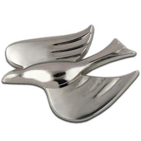 3-D Dove Pin 