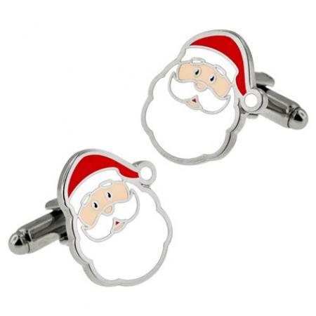 Santa Claus Cufflink Set