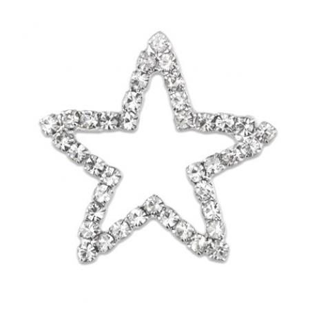 Rhinestone Star Pin 