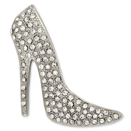 Rhinestone Stiletto Pin