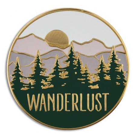Wanderlust Pin