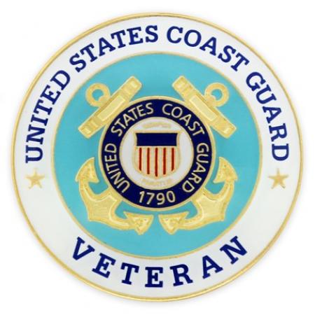 U.S. Coast Guard Veteran Pin