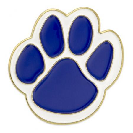 Blue Paw Pin