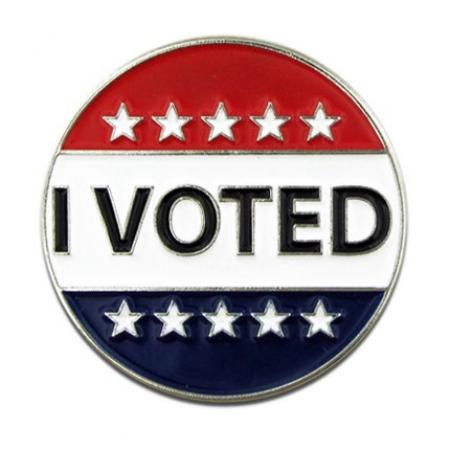 I Voted Pin 