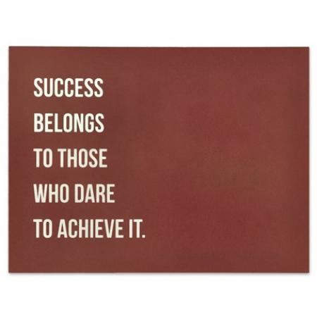 Success Presentation Card