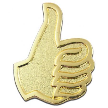 Thumbs Up Lapel Pin