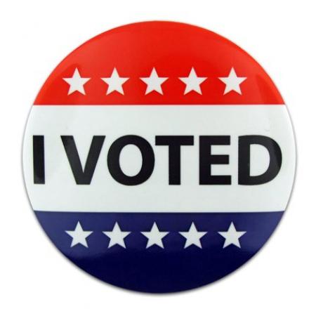 I Voted Button
