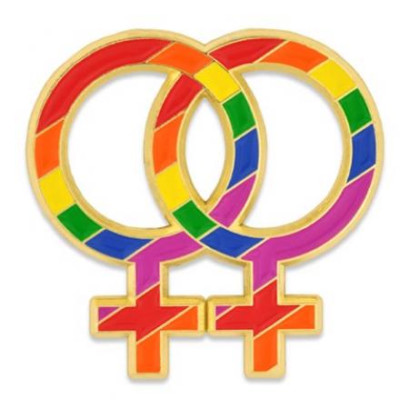 Double Venus Symbol Pin