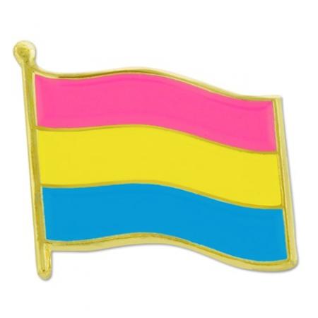 Pansexual Pride Flag Pin 