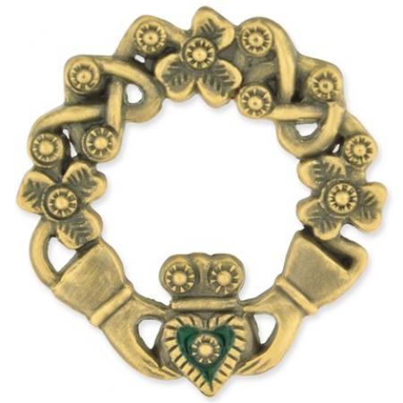 Irish Claddagh Pin 