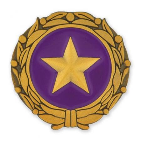 Gold Star Military Surviving Spouse Pin