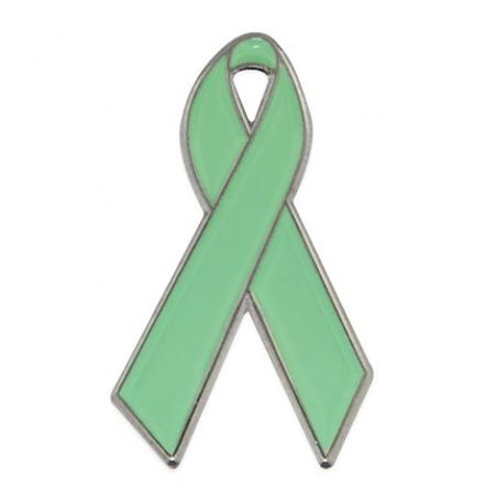 Light Green Ribbon Pin